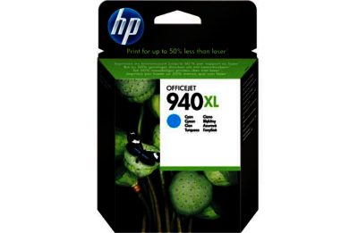 HP 940XL Original Ink Cartridge - Cyan (C4907AE)